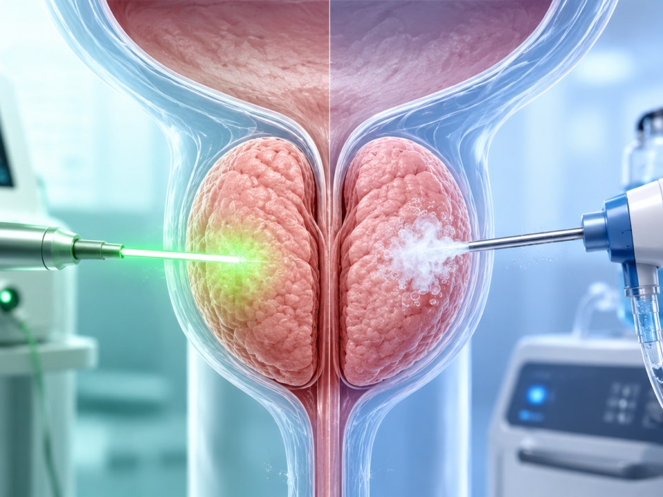 Ipertrofia Prostatica Benigna Green Laser e Vapore Acqueo