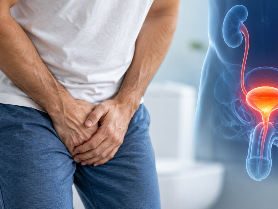 bruciore a urinare nell'uomo